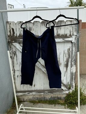 Figs Women's Navy Drawstring Pants